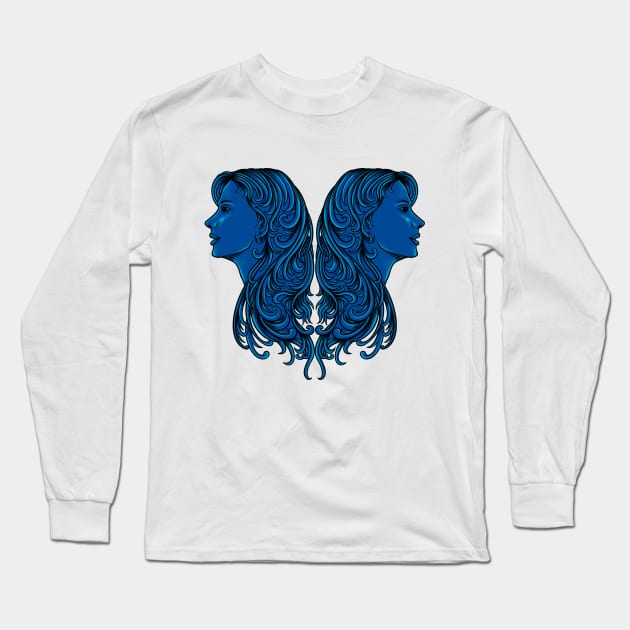 Gemini merch Long Sleeve T-Shirt by suryas